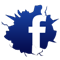 Cracked-Facebook-Logo