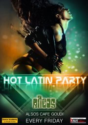 Παρασκευή 30 Νοεμβρίου και κάθε Παρασκευή, Hot Latin Party, στο Alsos Cafe, στο Γουδί.
