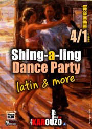 Παρασκευή 4 Ιανουαρίου 2013,η ομάδα των Shing-a-ling Dance Studios, με "καπετάνιο" την μοναδική Liliana Linardatou, στο Karouzo % Coffee & Live Bar, στο Μαρούσι.