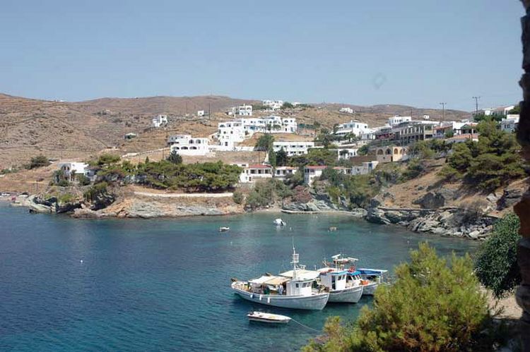 Kythnos paralies Kanala