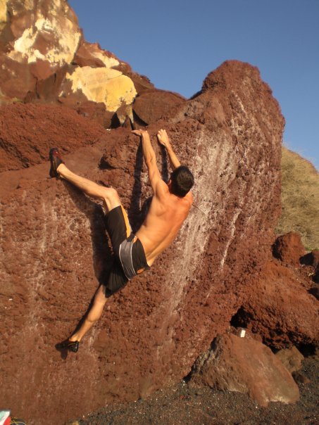 Ecotourism Santorini - Rock Climbing