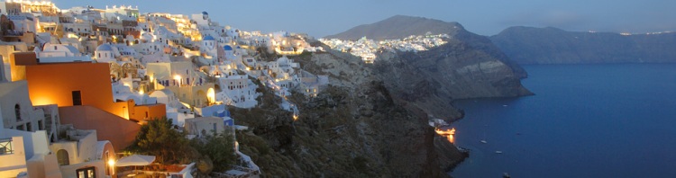 Santorini-Oia Banner