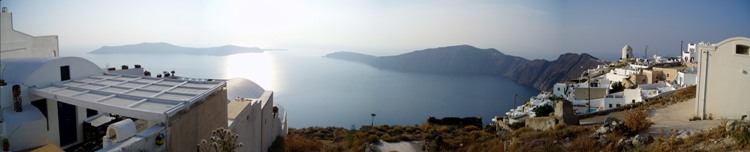 Santorini caldera