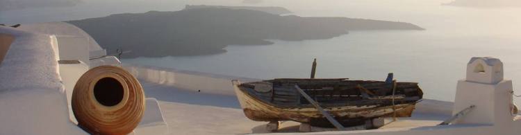 Santorini diamoni Banner