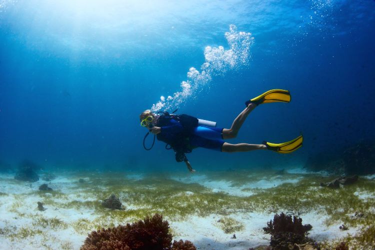 Santorini diving-scuba