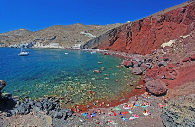 paralies-santorinh-kokkini paralia