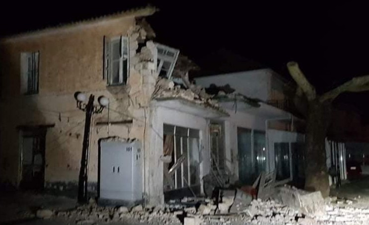 Ισχυρός σεισμός στην Πάργα, ζημιές στο Καναλάκι