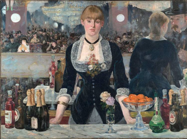 Edouard Manet A Bar at the Folies Bergère