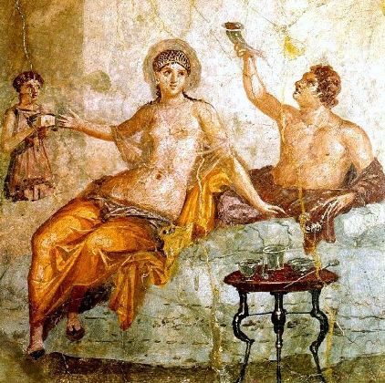 Herculaneum Fresco