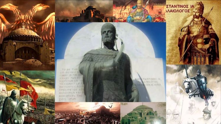 Κωνσταντίνος ΙΑ΄ Δραγάσης Παλαιολόγος, ο τελευταίος βασιλεύων Βυζαντινός αυτοκράτορας, ως μέλος της δυναστείας των Παλαιολόγων, από το 1449 έως το θάνατό του κατά την Άλωση της Κωνσταντινούπολης (1453)