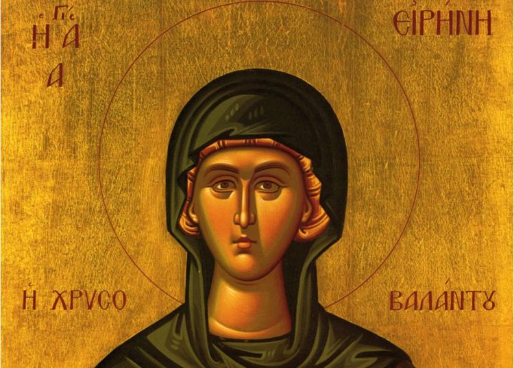 Οσία Ειρήνη η Χρυσοβαλάντου