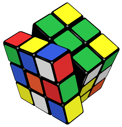 Rubiks cube.svg