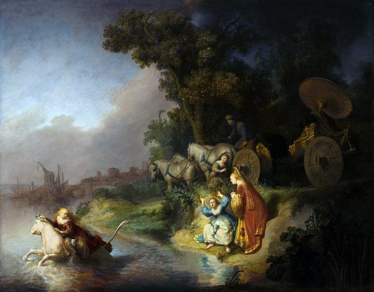 rembrandt abduction of europa