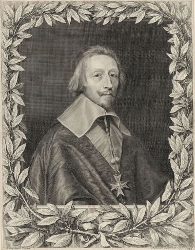 Cardinal Richelieu by Robert Nanteui