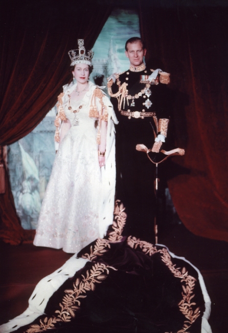 Elizabeth B and Philip 1953