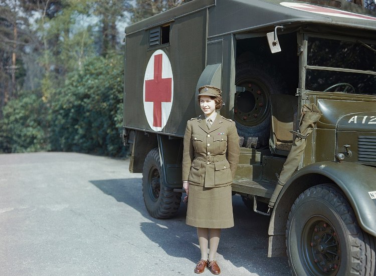 Princess Elizabeth April 1945
