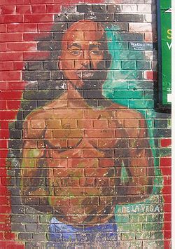 Tupac graffiti New York