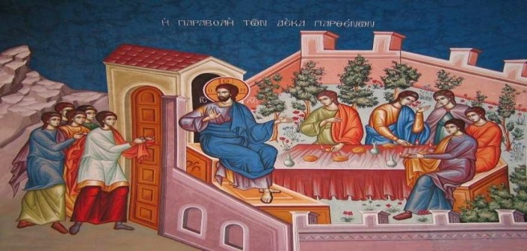 Μεγάλη  Τρίτη, η παραβολή των δέκα παρθένων και το υπέροχης ποιητικής ομορφιάς, τροπάριο της Κασσιανής
