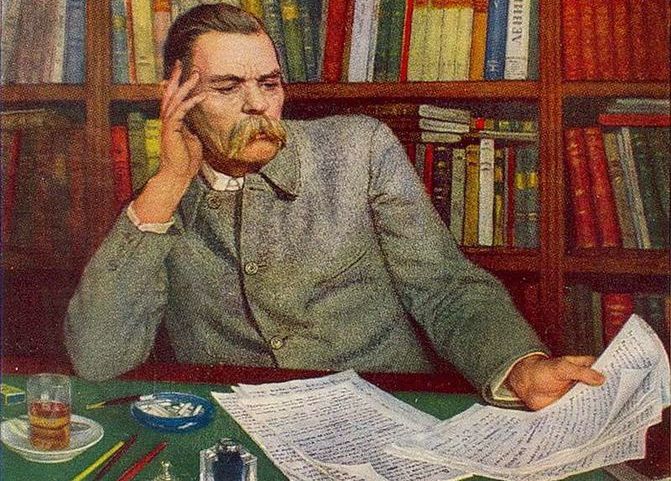 Μαξίμ Γκόρκι, Ρώσος συγγραφέας και ιδρυτής του σοσιαλιστικού ρεαλισμού και εγεργό πολιτικό στέλεχος