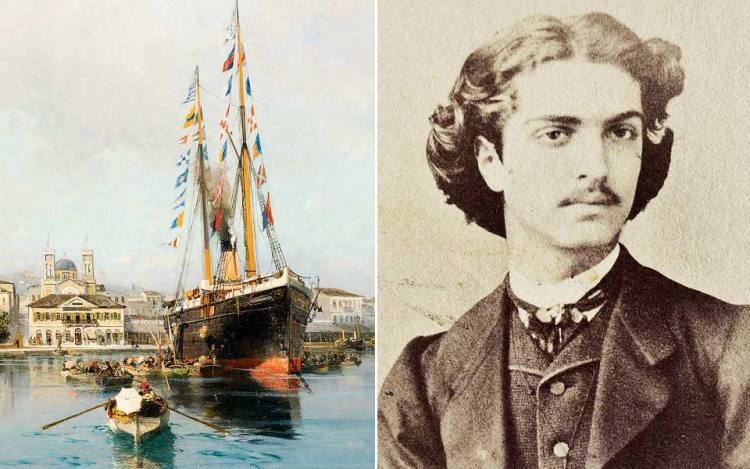 Κωνσταντίνος Βολανάκης, ένας από τους σημαντικότερους Έλληνες ζωγράφους του 19ου αιώνα, θωρείται ο "πατέρας της ελληνικής θαλασσογραφίας"