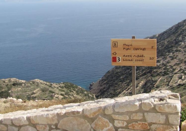 ΔΟΝΟΥΣΑ, το μικρότερο νησί της Ευρώπης με πλήρες περιηγητικό δίκτυο πεζοπορικών Διαδρομών