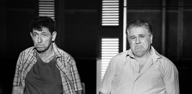 "Το τάβλι" του Δημήτρη Κεχαΐδη, με Ιεροκλή Μιχαηλίδη και Γεράσιμο Σκιαδαρέση, στο Θέατρο Μικρό Άνεσις