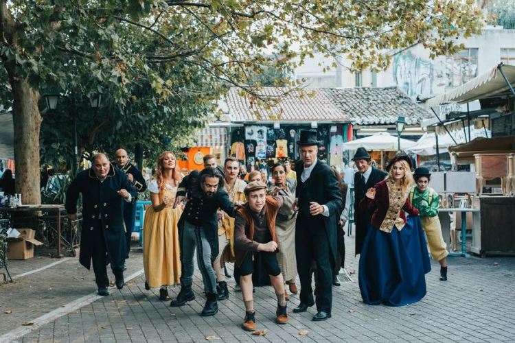 "ΟΛΙΒΕΡ ΤΟΥΙΣΤ" του Καρόλου Ντίκενς, από την παιδική σκηνή ΓΙΟΥΛΗΣ ΗΛΙΟΠΟΥΛΟΥ στο Θέατρο Λαμπέτη