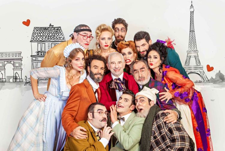 "ΨΥΛΛΟΙ ΣΤ’ ΑΥΤΙΑ" του Ζωρζ Φεντώ, σε σκηνοθεσία Πέτρου Φιλιππίδη, στο Θέατρο Μουσούρη