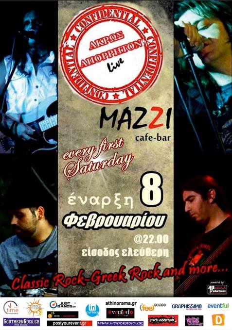 Από Σάββατο 8 Φεβρουαρίου 2014 και κάθε πρώτο Σάββατο κάθε μήνα, στο MAZZI στο Χαλάνδρι
