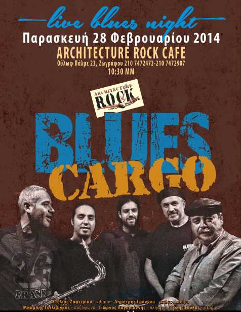 Blues Carco all logo poster 35X50b
