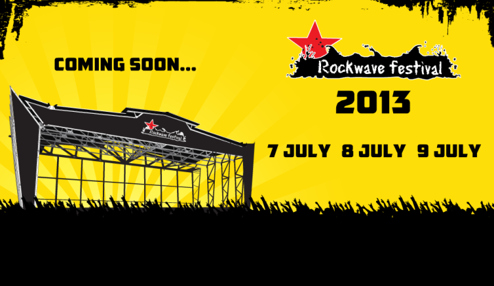 Rockwave Festival, Κυριακή 7, Δευτέρα 8 και Τρίτη 9 Ιουλίου 2013, το μεγαλύτερο φεστιβάλ της rock μουσικής